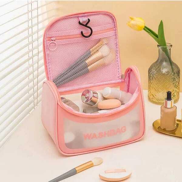 Premium Waterproof Transparent Cosmetic Washbag trendyyx