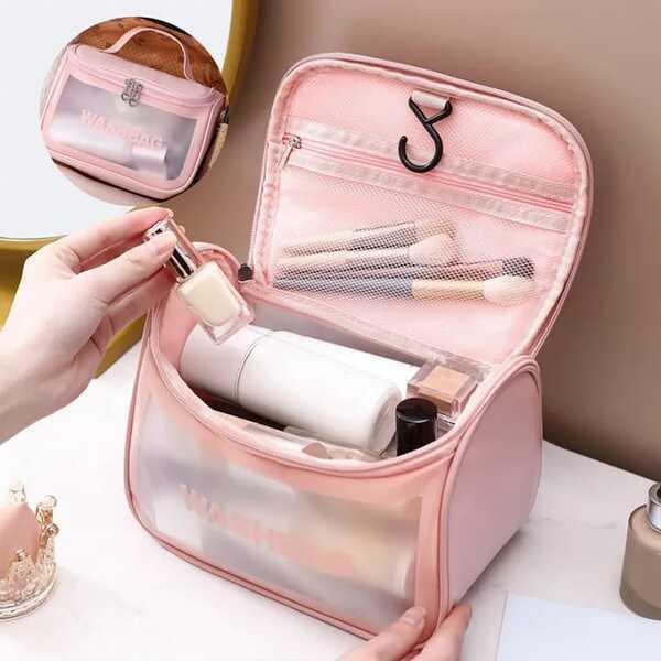 Premium Waterproof Transparent Cosmetic Washbag trendyyx