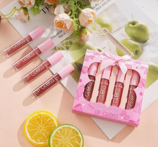 Trendyyx Matte Lip Gloss Set Multicolor