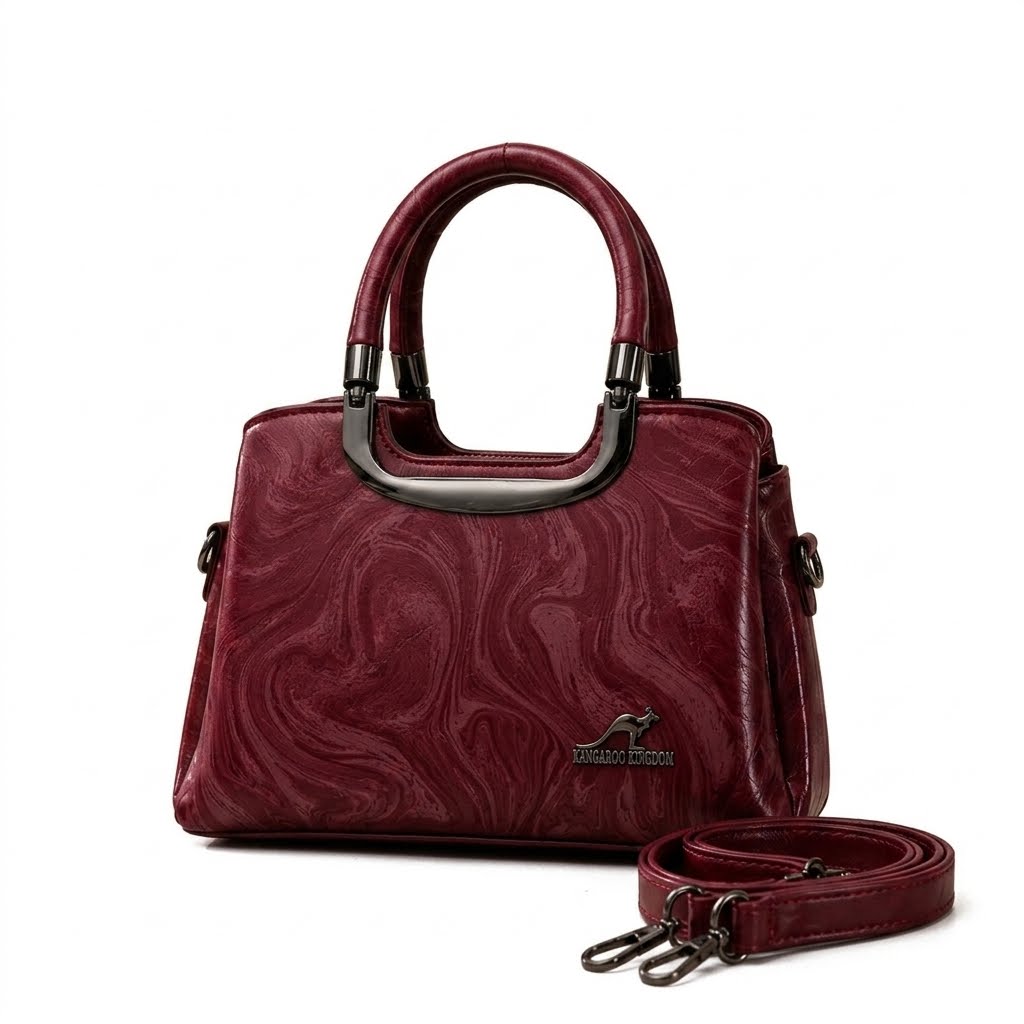 Trendyyx Stylish PU Leather Handbag with Adjustable Strap trendyyx