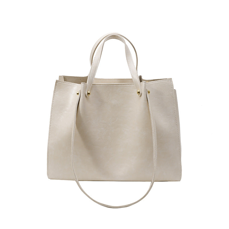 Trendyyx The Glossy Off-White Luxury Bag trendyyx