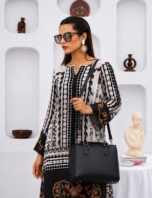 Olive Bag Set of 3 Black trendyyx